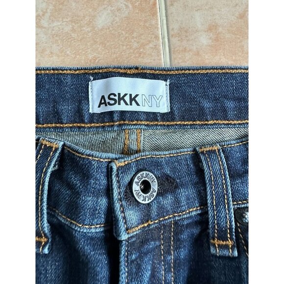 ASKK NY Worn Once  Skinny Jeans Russel Women size 25 - Picture 5 of 10